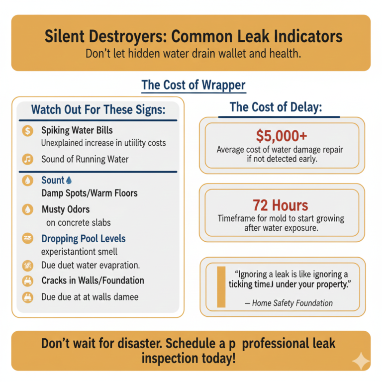 Leak Detection signs